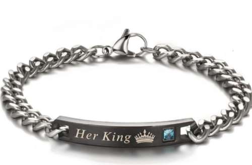 Her King and His Queen Bracelet Set